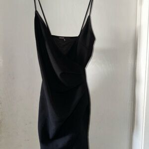 Black Spaghetti Strap Dress